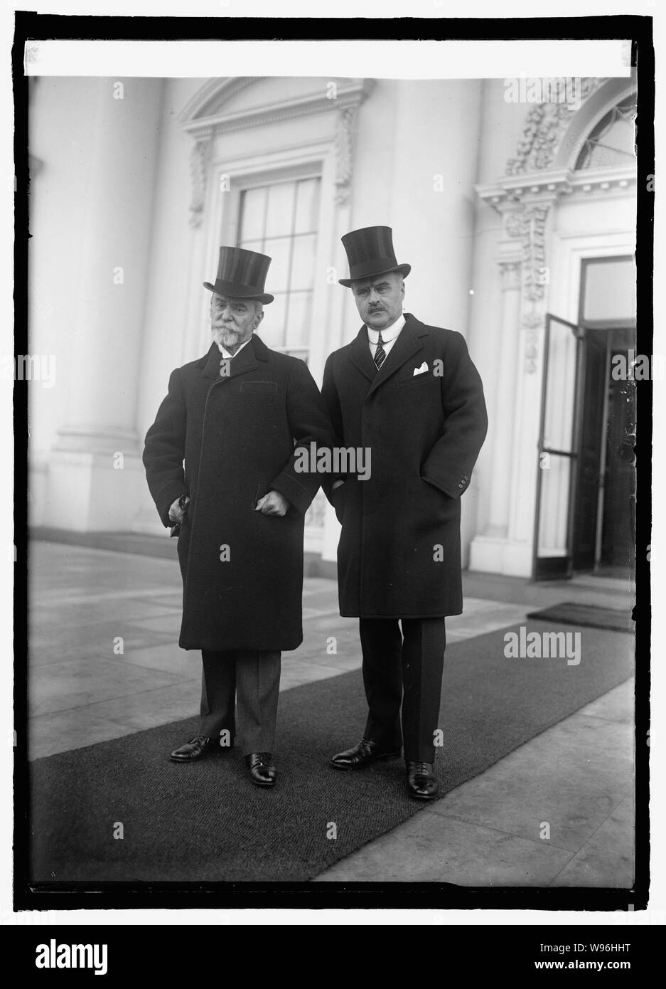 L'ambassadeur Jusserand & J.B. Wright, 1/20/25 Banque D'Images