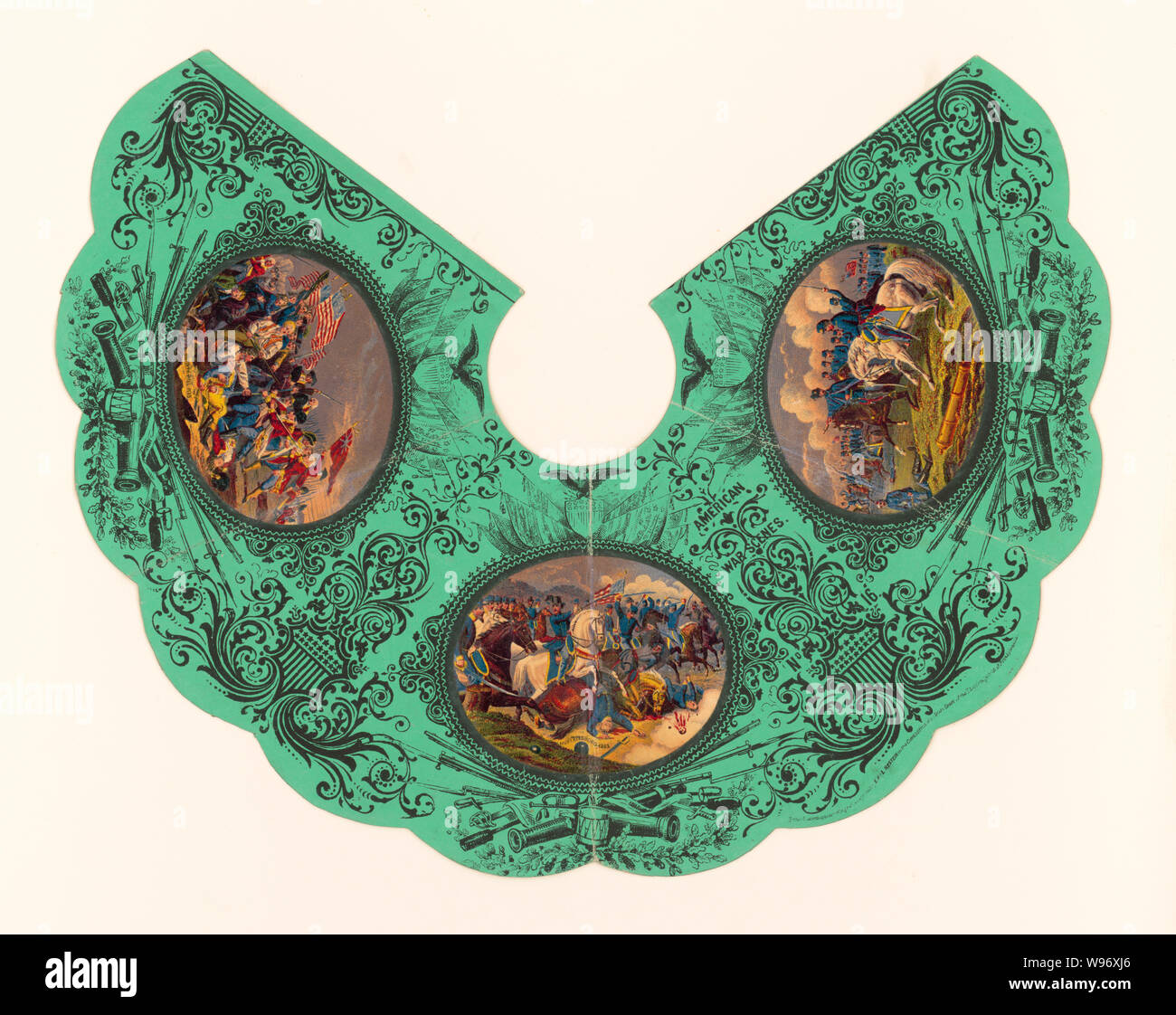 Scènes de guerre américain Banque D'Images