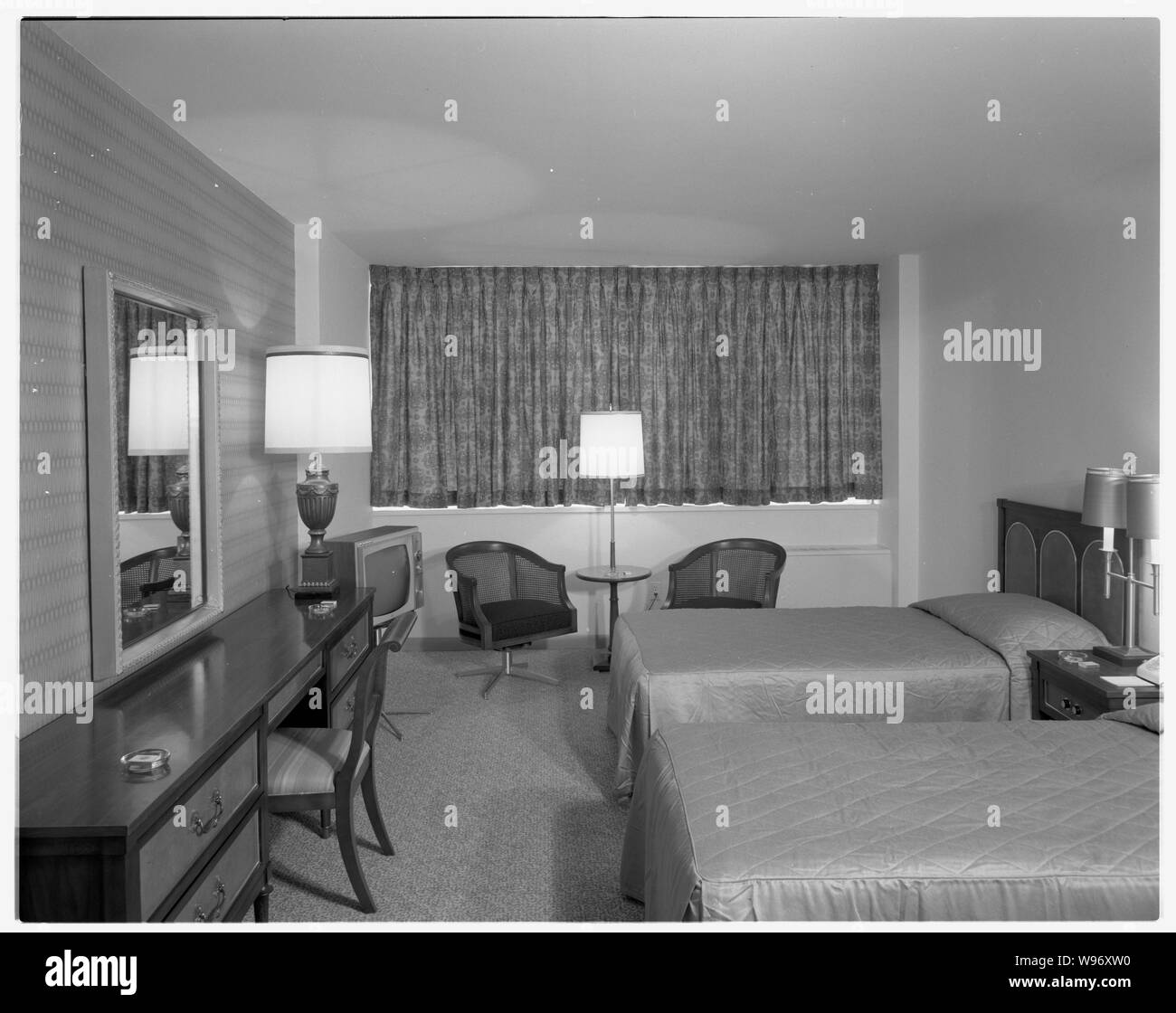 Americana Hotel, 52e Rue et 7e Avenue, New York City. Banque D'Images