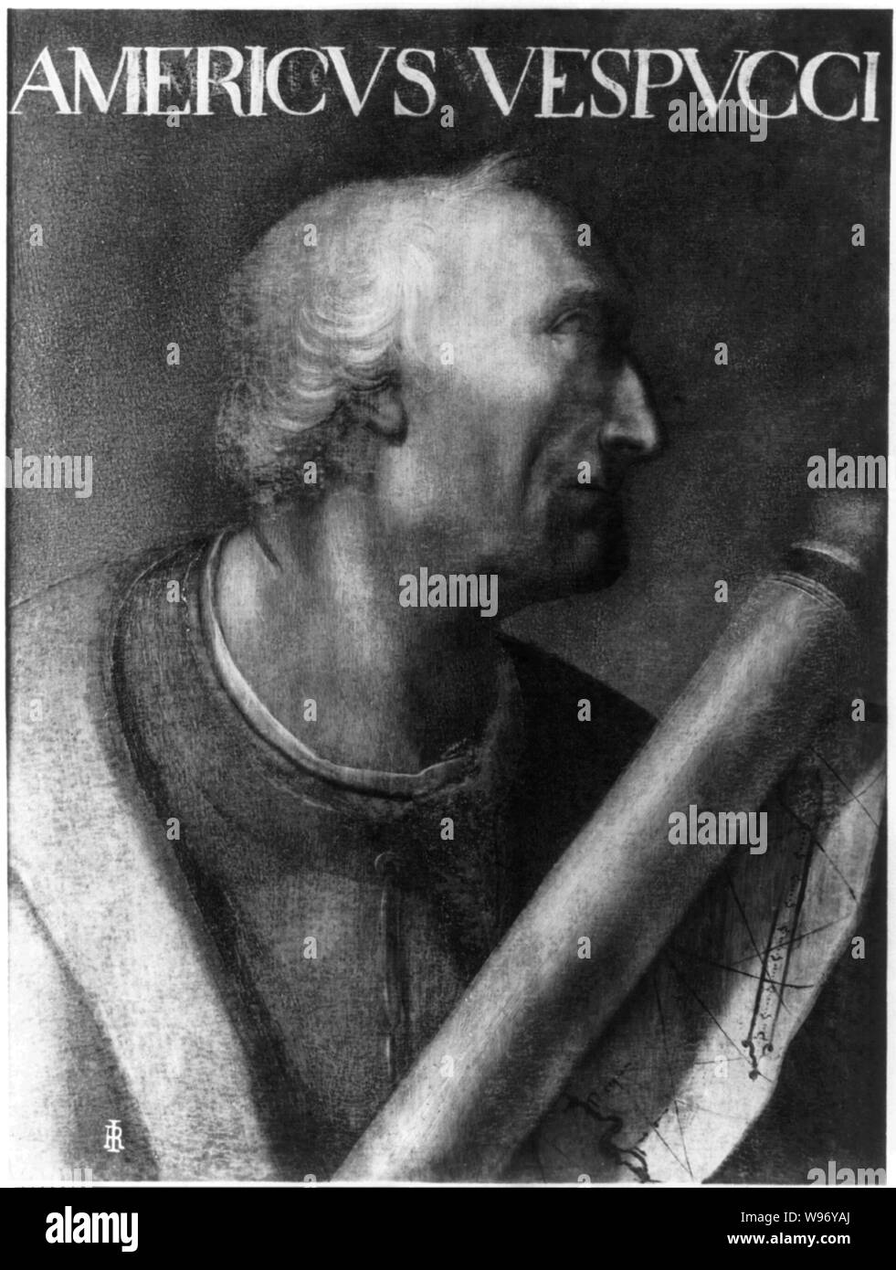 Amerigo Vespucci, 1451-1512 Banque D'Images