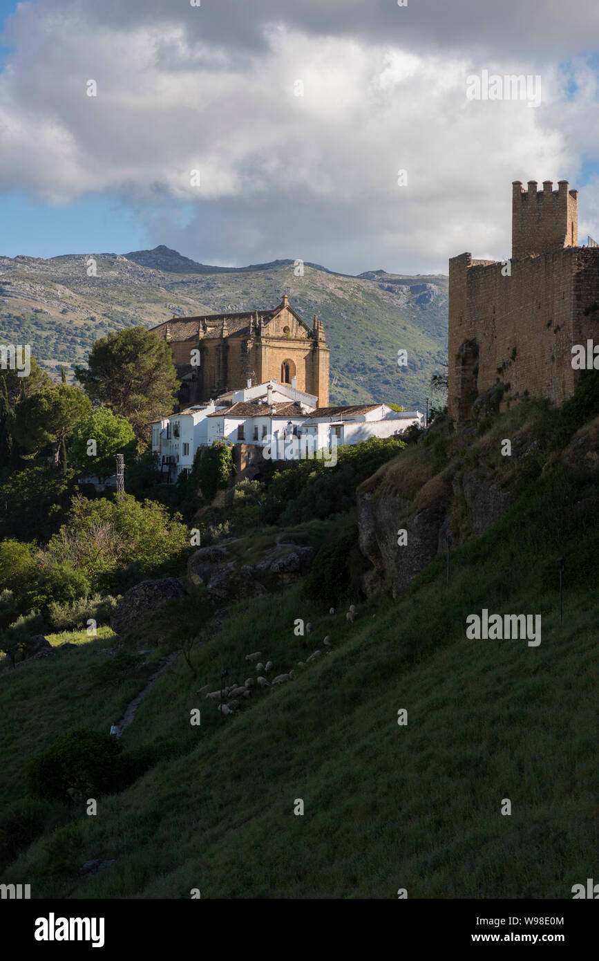 Ronda, province de Malaga, Andalousie, Espagne, Europe Banque D'Images