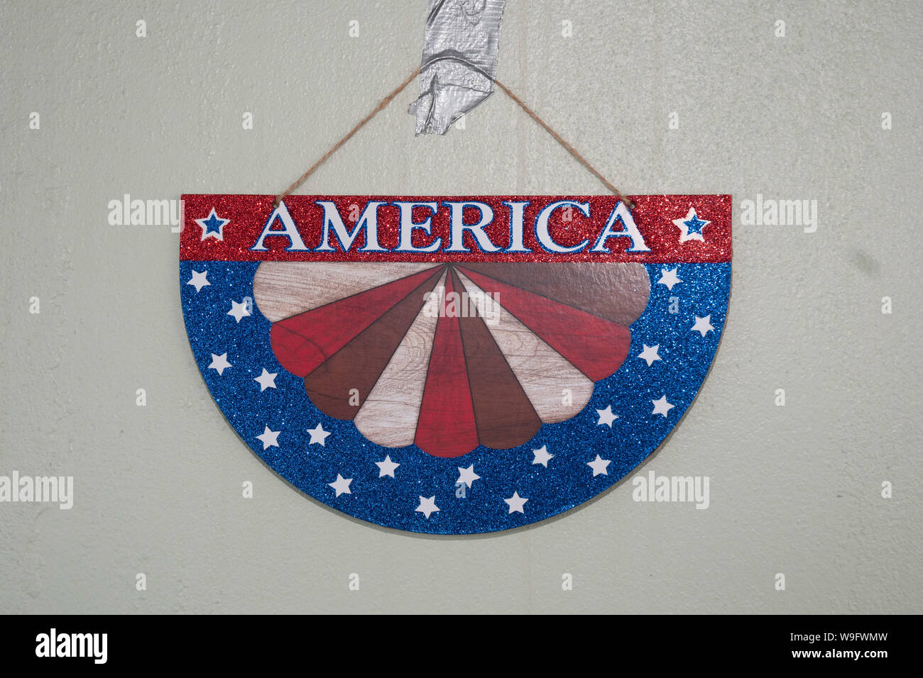 Décorations sur le mur Banque D'Images