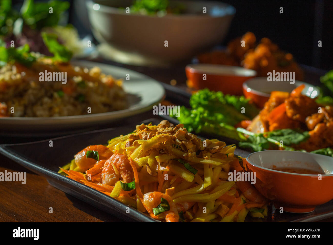 Juste un stock photo d'aliments asiatiques Banque D'Images