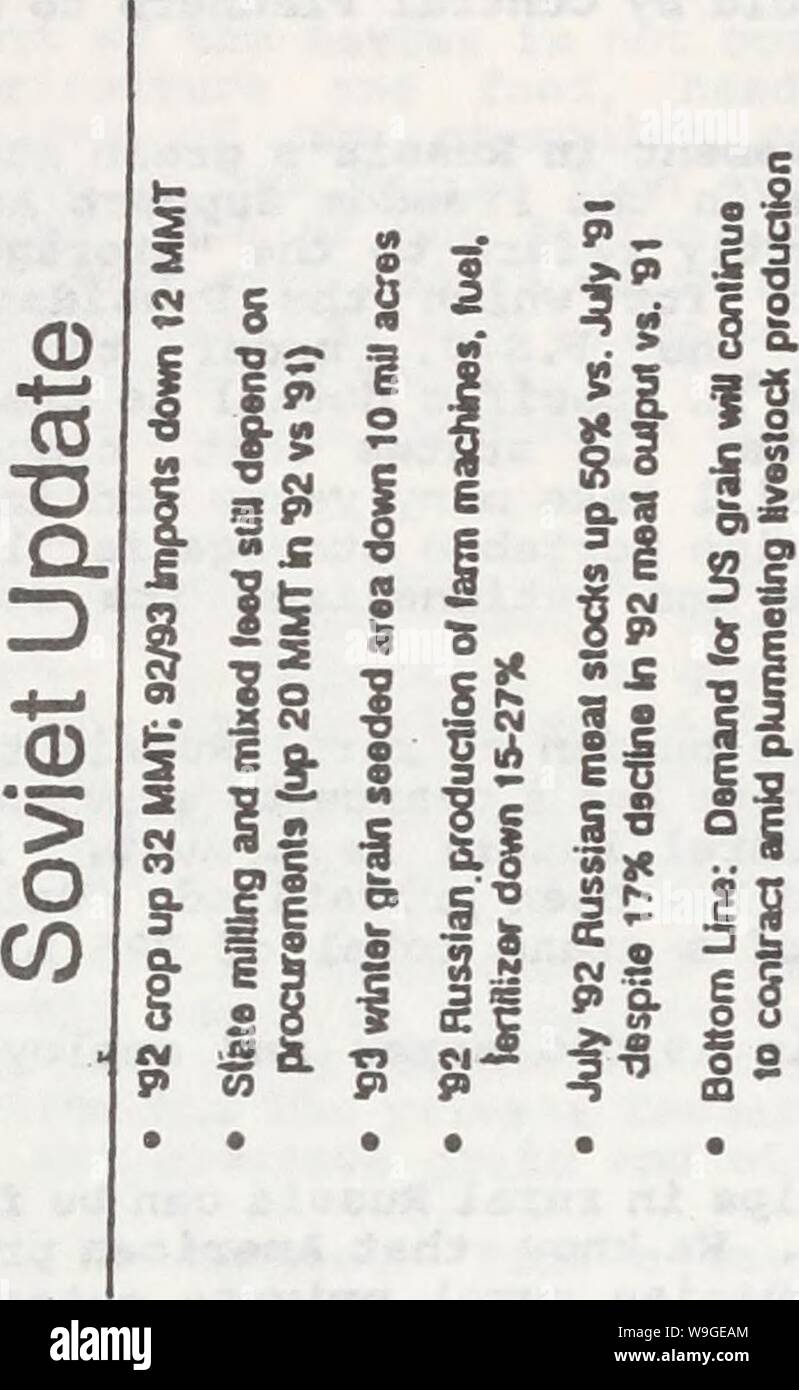 Image d'archive à partir de la page 197 de la situation actuelle de l'agriculture en Russie. Situation actuelle de l'agriculture en Russie : les audiences devant le Sous-comité de l'Agriculture étrangère et la faim de la Commission de l'Agriculture, de la Chambre des Représentants, cent troisième congrès, première session, 30 mars, 31 mars et 1er avril 1993 currentagricultu00unit Année : 1993 ( 19200) CO w e '(3 &gt ; cc c Â" E 'un o c 'est io o â a c q&gt ; &gt ;&gt ; X CO 10 Q. X V Â§ JO â¢s o. d CD M e .2 'm o a a o pour 8 CO (O 3 â ¢ &Â" = â¢- 0,2 '510 38 10 â 501 o u à o (0 u  0 2 5 Â" (09 à 10 W O &gt ; 10 : n Itt est o est M M 0 Banque D'Images
