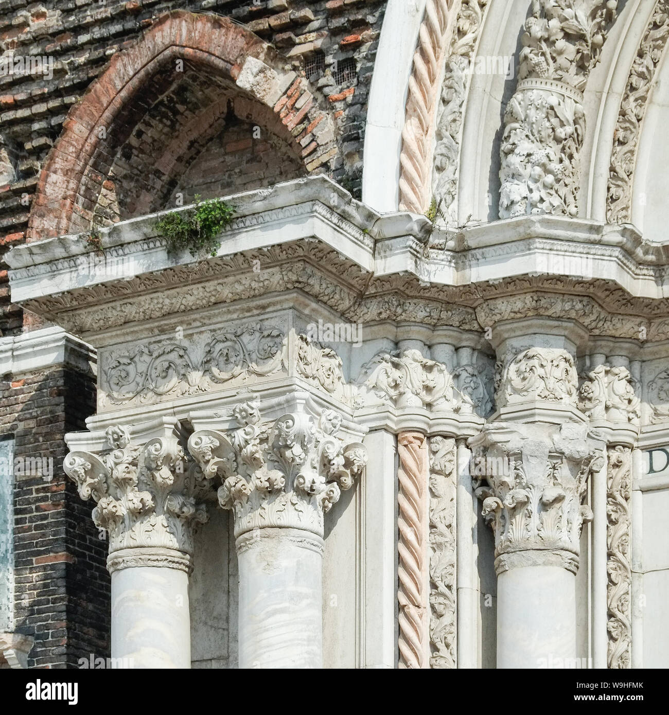 L'église de Santi Giovanni e Paolo, San Zanipolo, Venise Banque D'Images