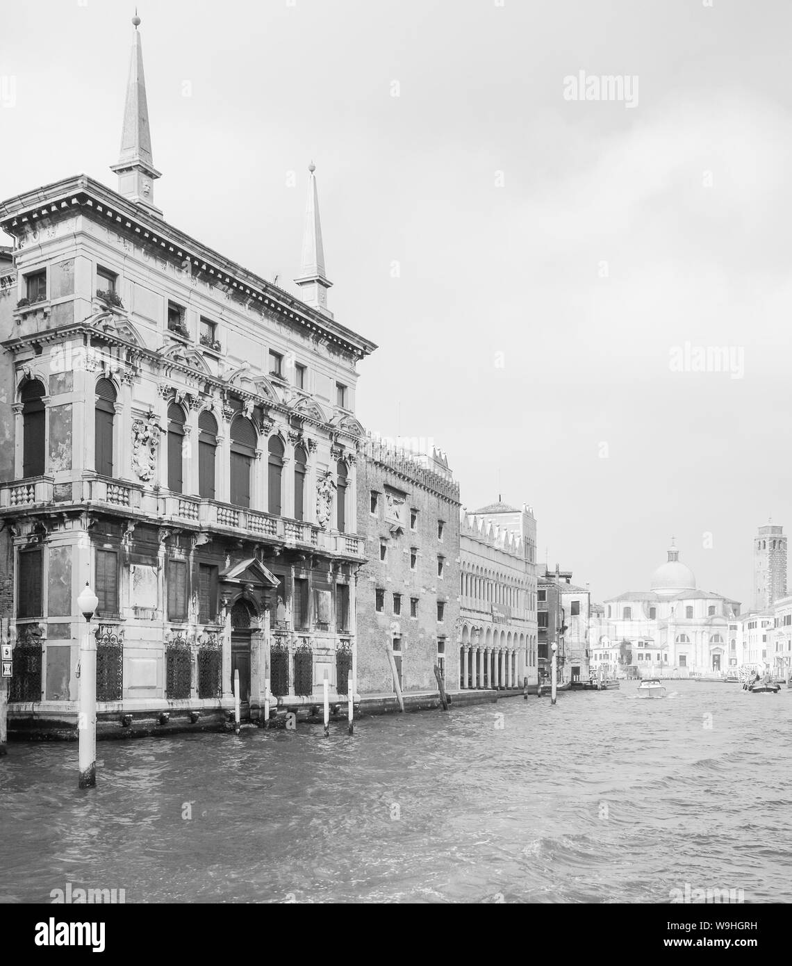 Le Palazzo Belloni Battagia sur le Grand Canal, Venise Banque D'Images