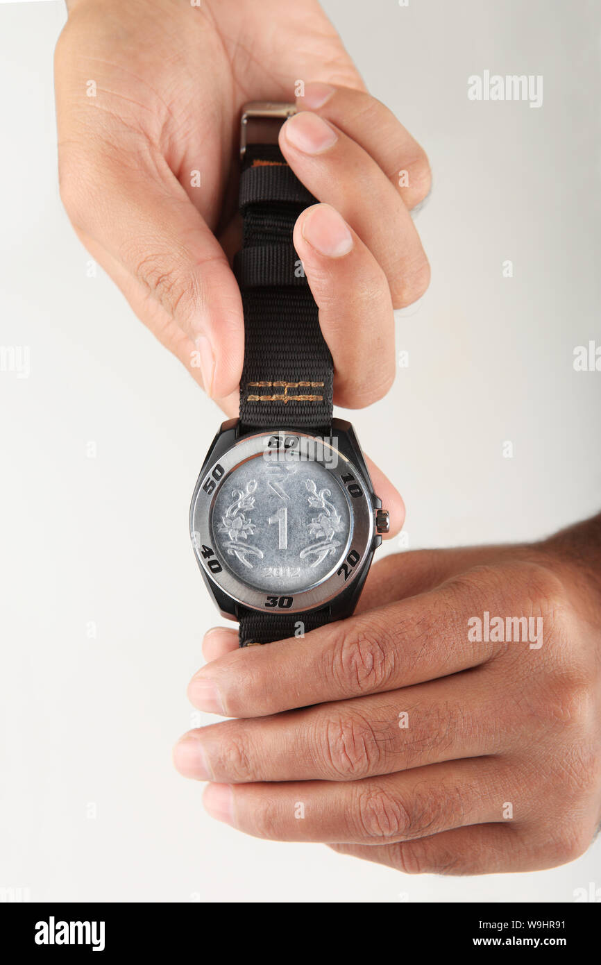 Temps est de l’argent Banque D'Images