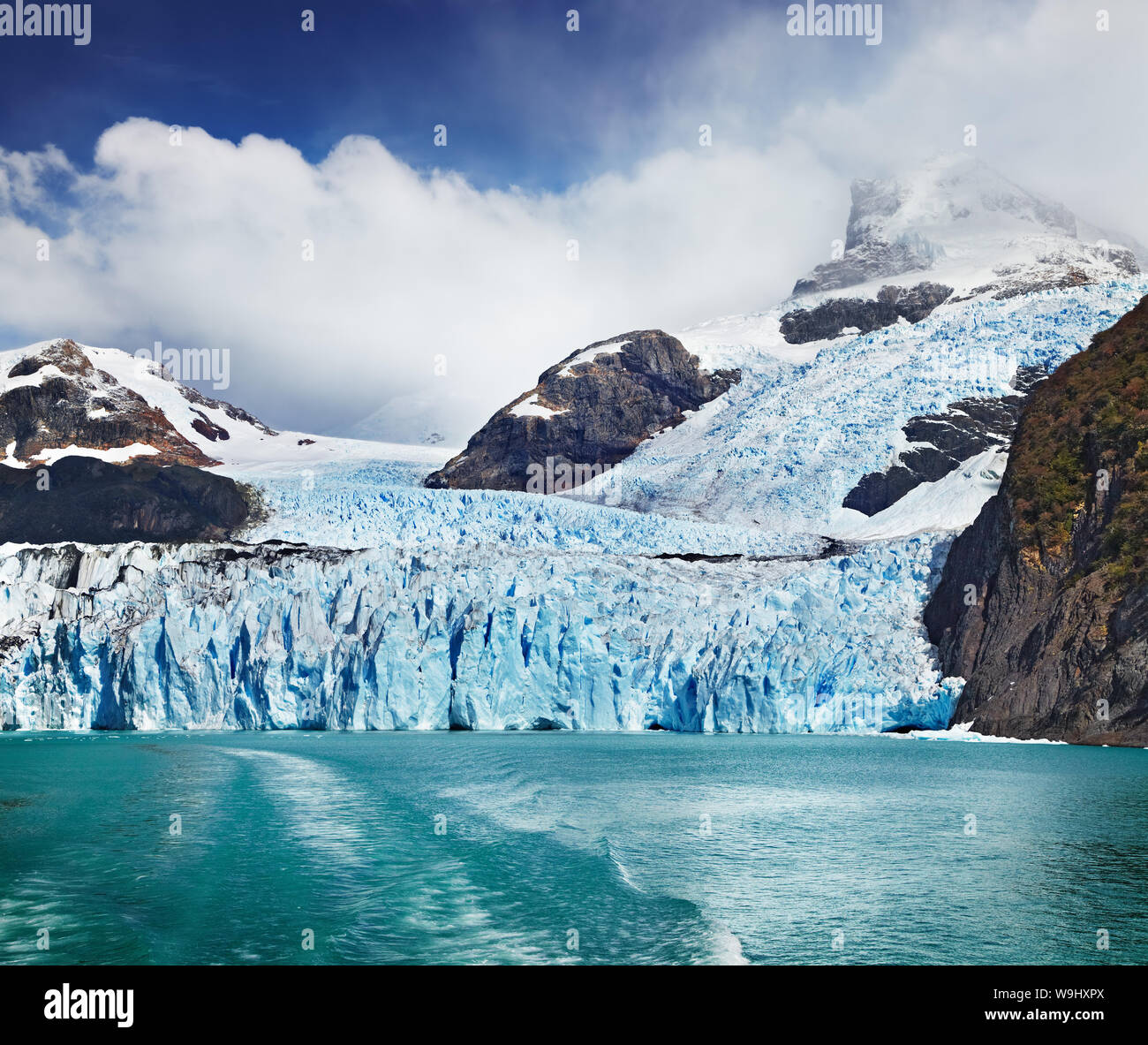 Spegazzini Glacier, lac Argentino, Patagonie, Argentine Banque D'Images