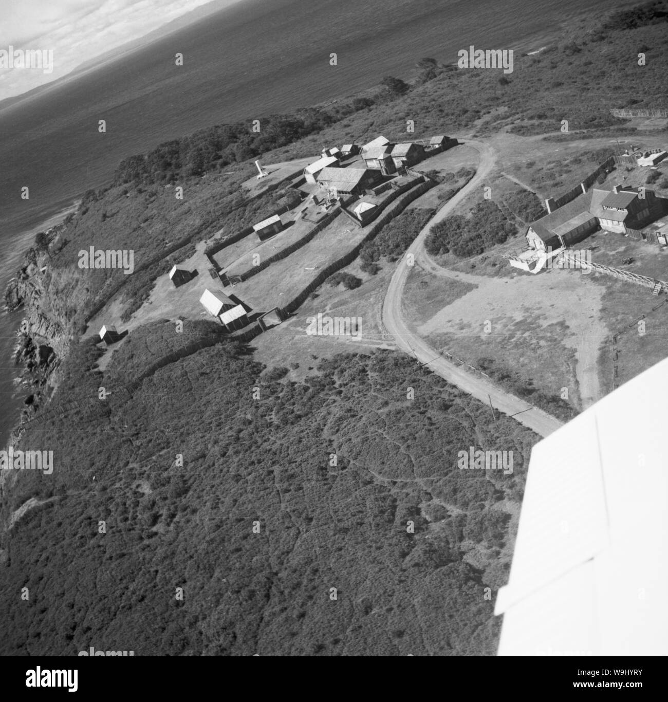 Von Kurzflug Chili nach Ushuaia en Argentine, 1960 er Jahre. Vol rapide du Chili à Ushuaia en Argentine, 1960. Banque D'Images