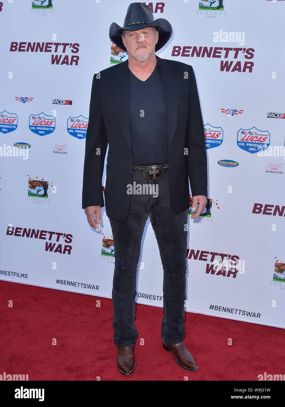 Burbank, États-Unis. Août 13, 2019. BURBANK, LOS ANGELES, CALIFORNIE, USA - 13 août : la chanteuse Dalida arrive à la première de Los Angeles Films Forrest' 'Bennett's War" tenue à l'Steven J. Ross Theatre at Warner Bros Studios le 13 août 2019 à Burbank, Los Angeles, Californie, États-Unis. ( Photo : Agence de Presse Image/Alamy Live News Banque D'Images