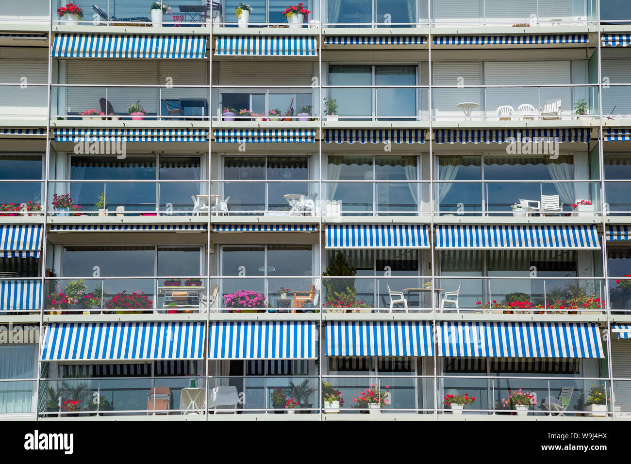 Appartement à Vendre Le Havre Front De Mer La Résidence de France appartements sur le front de mer au Havre,  Normandie, France Photo Stock - Alamy