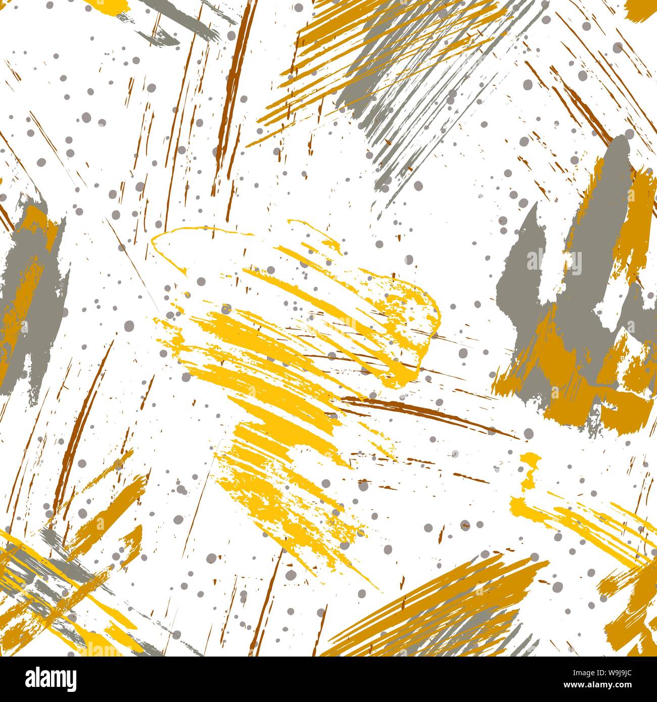 Seamless background des taches d'encre Illustration de Vecteur