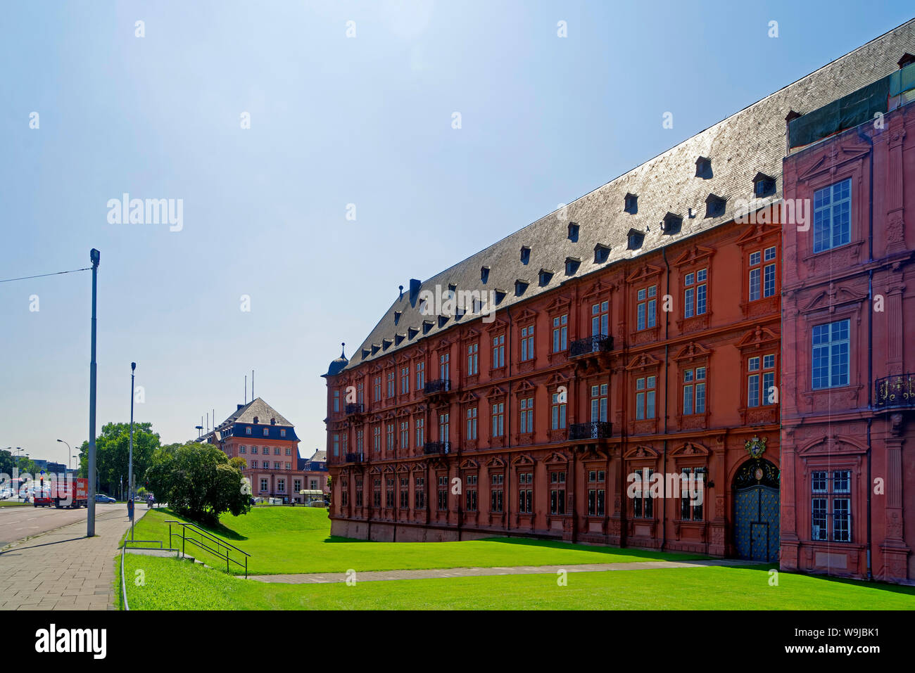 Kurfürstliches Schloß Mayence Banque D'Images