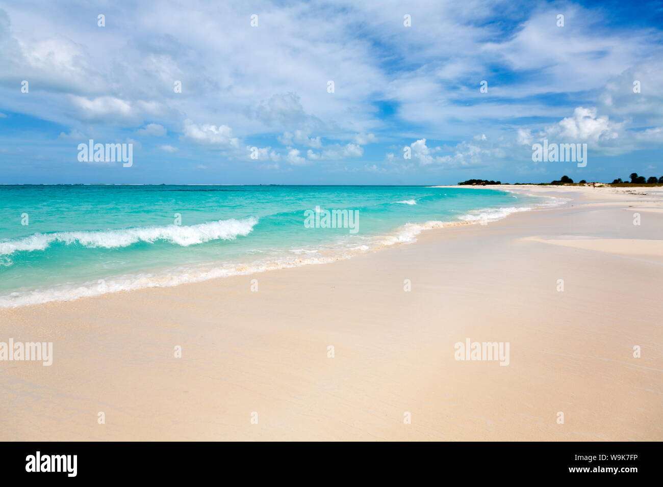 Cayo de Agua, Parc National de l'Archipel de Los Roques, Venezuela, Amérique du Sud Banque D'Images
