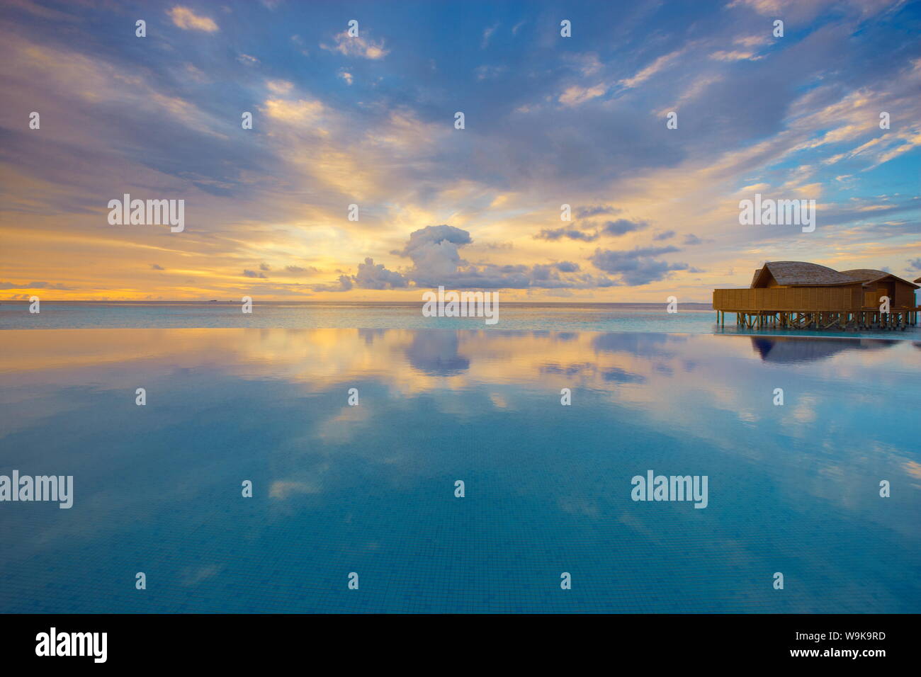 Les Maldives, océan Indien, Asie Banque D'Images