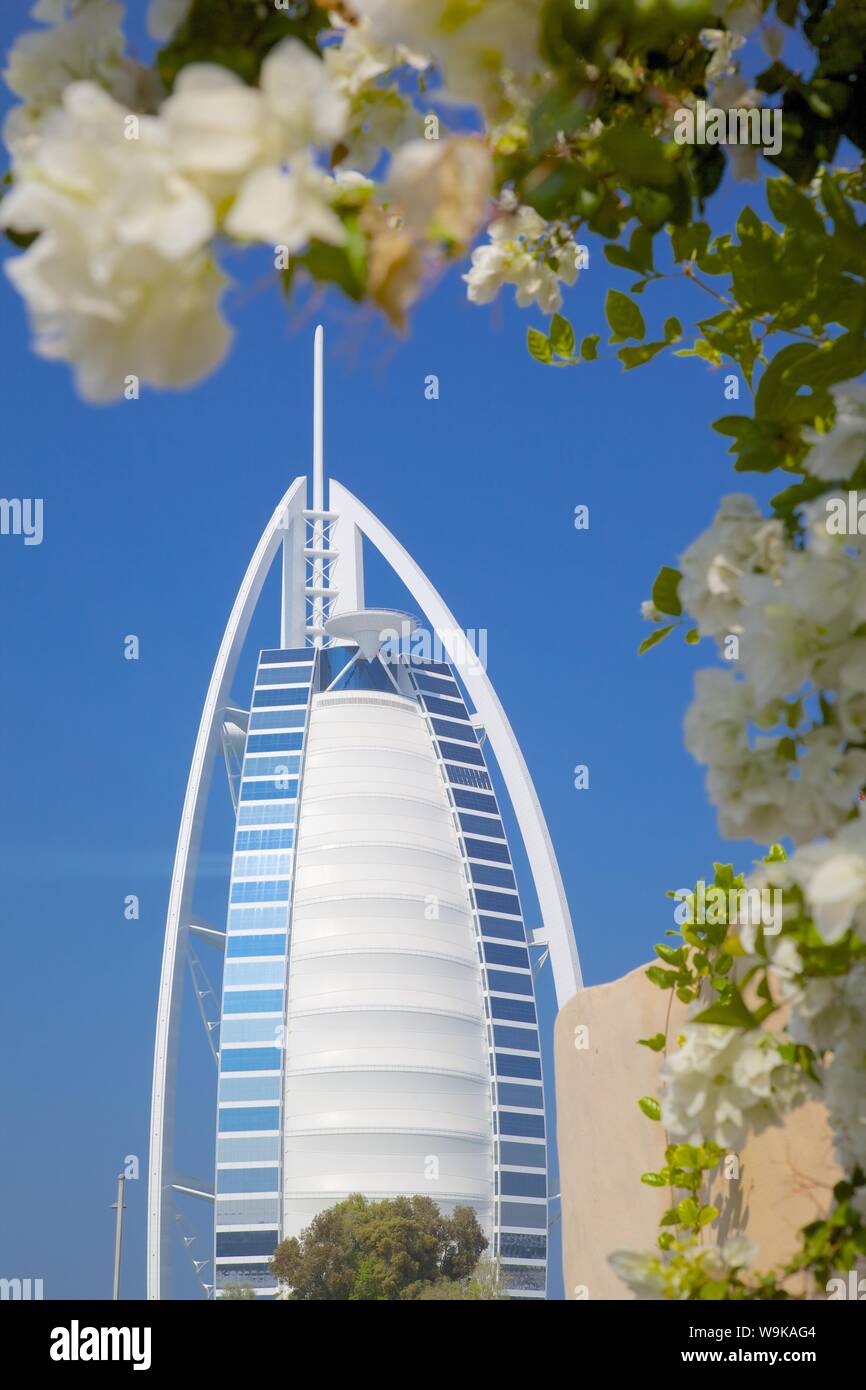 Burj Al Arab, Dubaï, Émirats arabes unis, Moyen Orient Banque D'Images