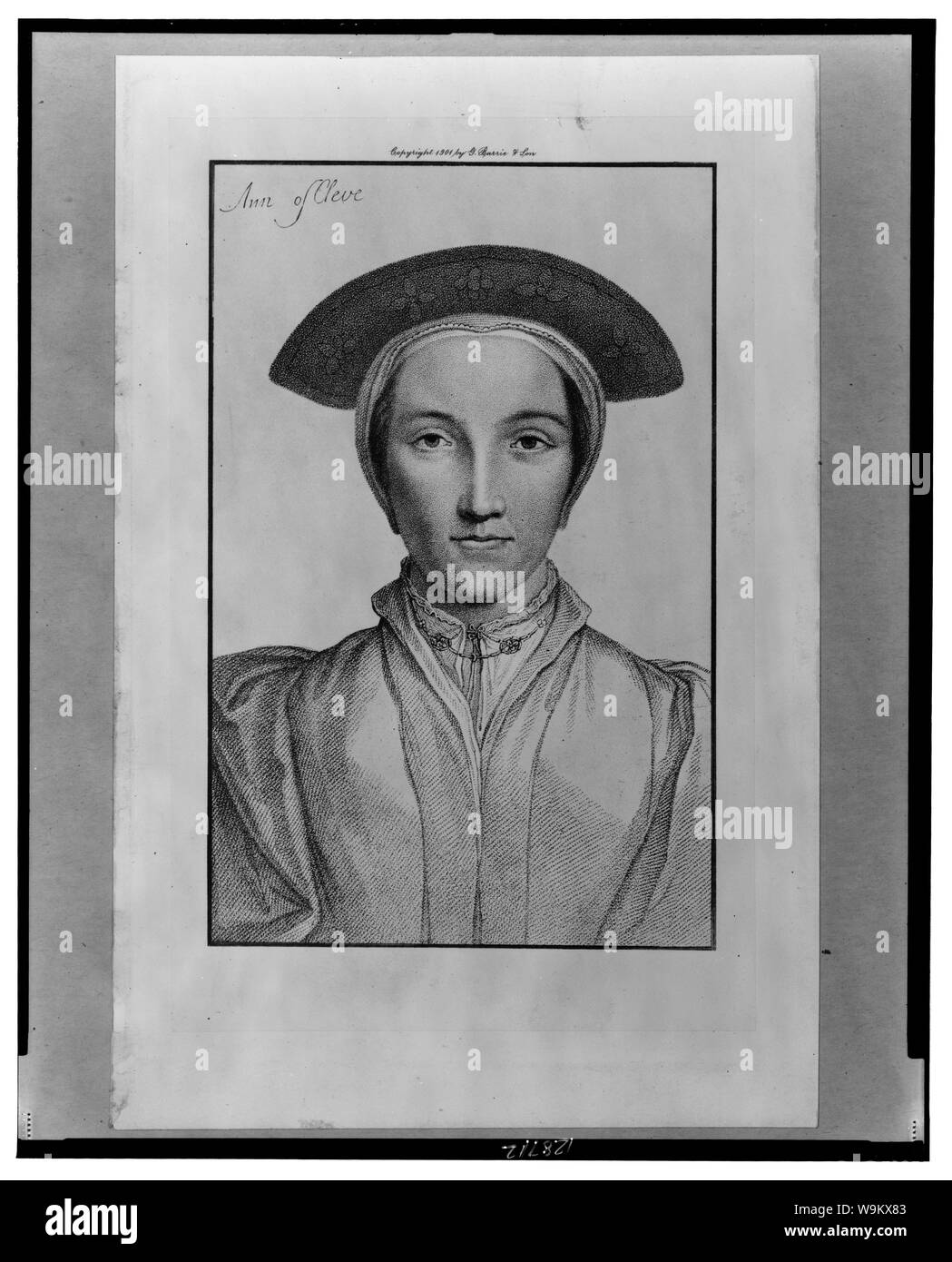 Anne de Clèves Banque D'Images