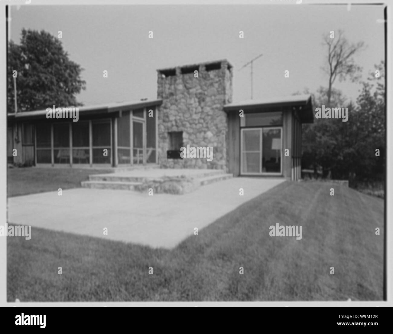 Anthony Albanese, résidence le Grist Mill Rd., Plandome Mills, Plandome, Long Island. Banque D'Images