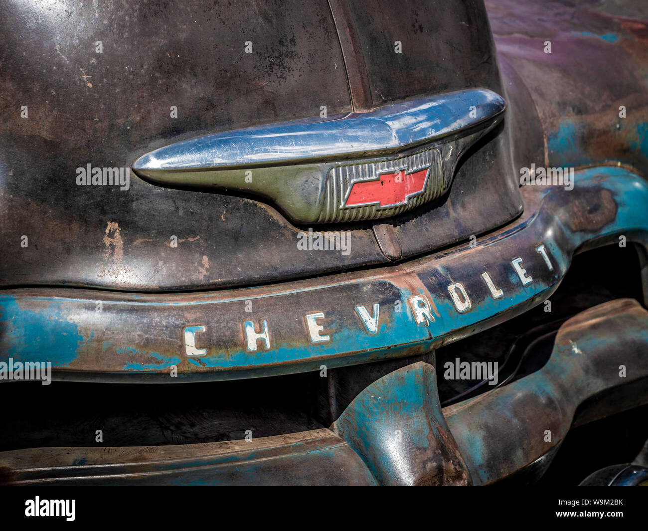 Avant de Chevrolet voiture steampunk Banque D'Images