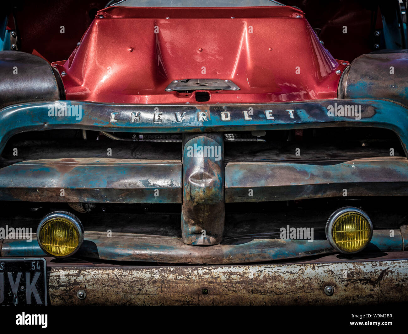 Avant de Chevrolet voiture steampunk Banque D'Images