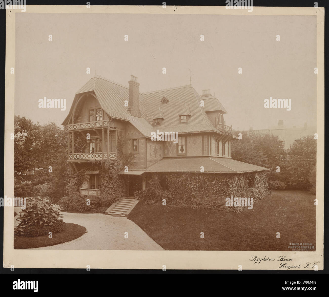 Appleton house, Newport, R.I. / Frank H. Enfant, photographe, Newport, R.I. Banque D'Images