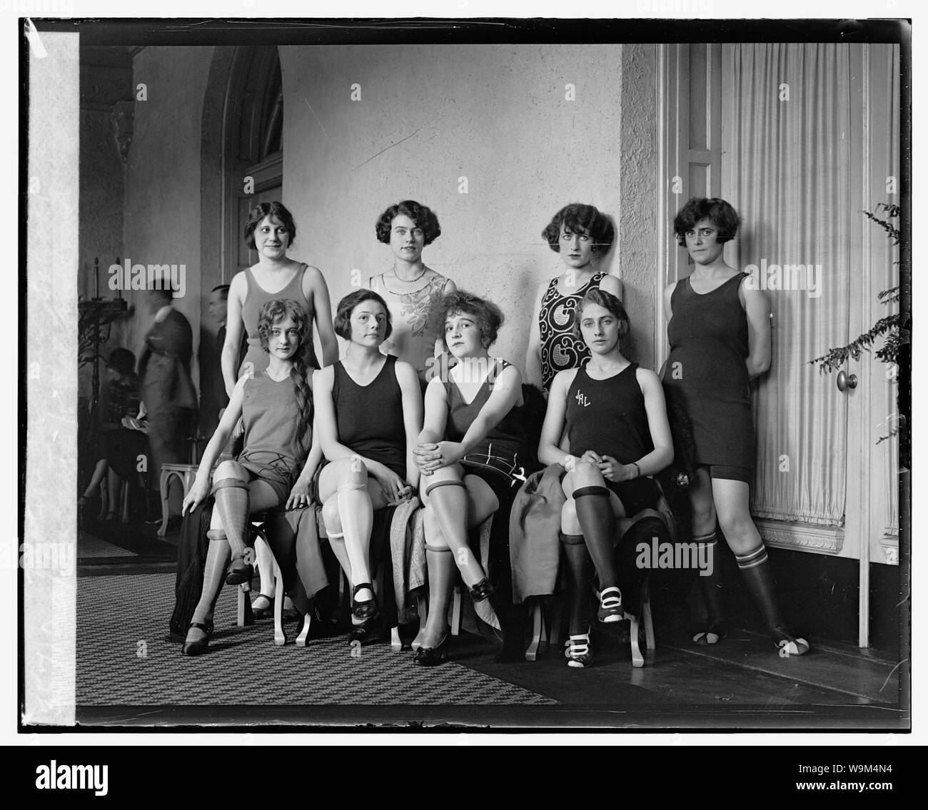 Les demandeurs à Paramount Motion Picture School, [25/5/25] Banque D'Images