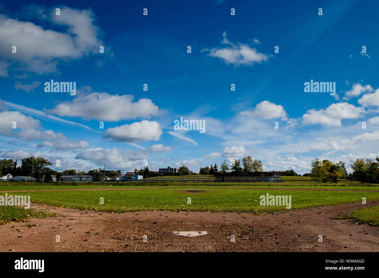 La plaque de base-ball Banque D'Images