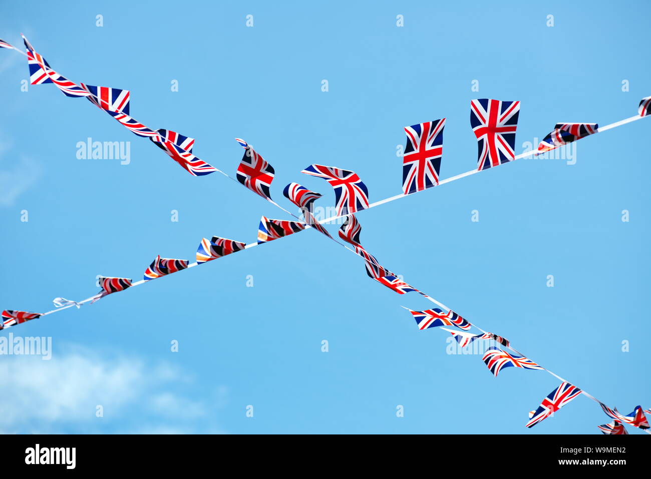 De nombreux drapeau britannique de Grande-Bretagne Banque D'Images