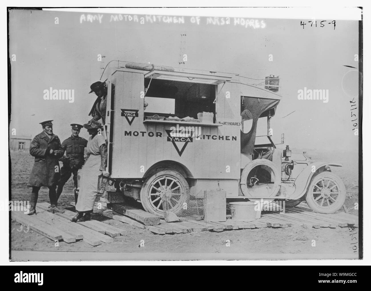 Moteur de l'Armée de cuisine Mme Hoare [YMCA] Banque D'Images