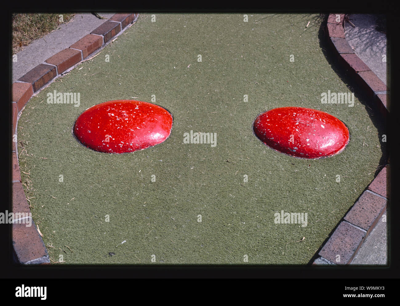 Autour du monde mini-golf, Virginia Beach, Virginia Banque D'Images