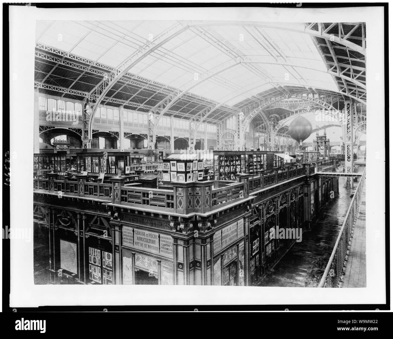 Exposition des arts et métiers, le Palais des Arts libéraux, Exposition de Paris, 1889 Banque D'Images