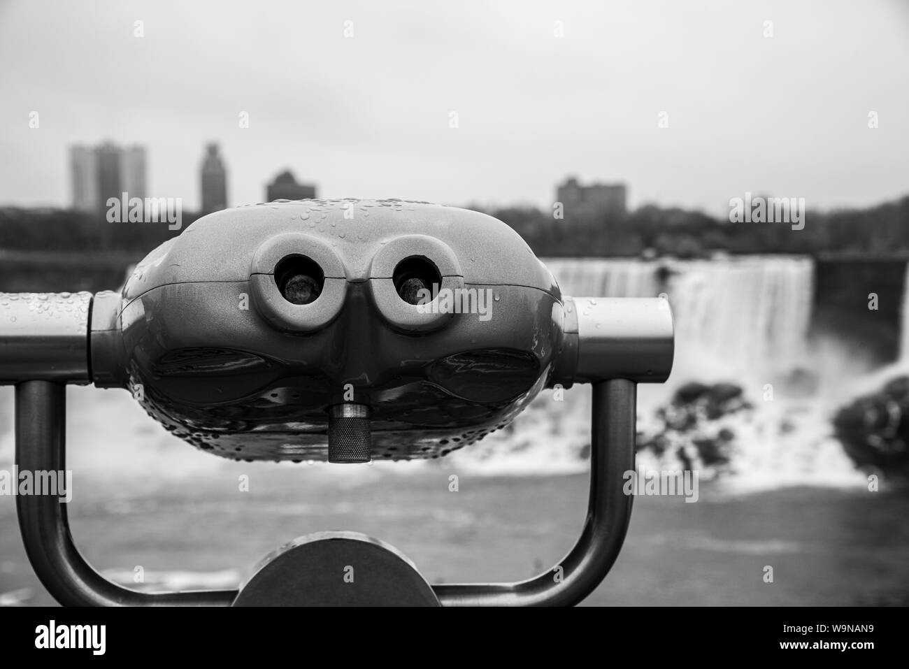 L'un des nombreux téléspectateurs tour dans les environs de Niagara Falls Banque D'Images