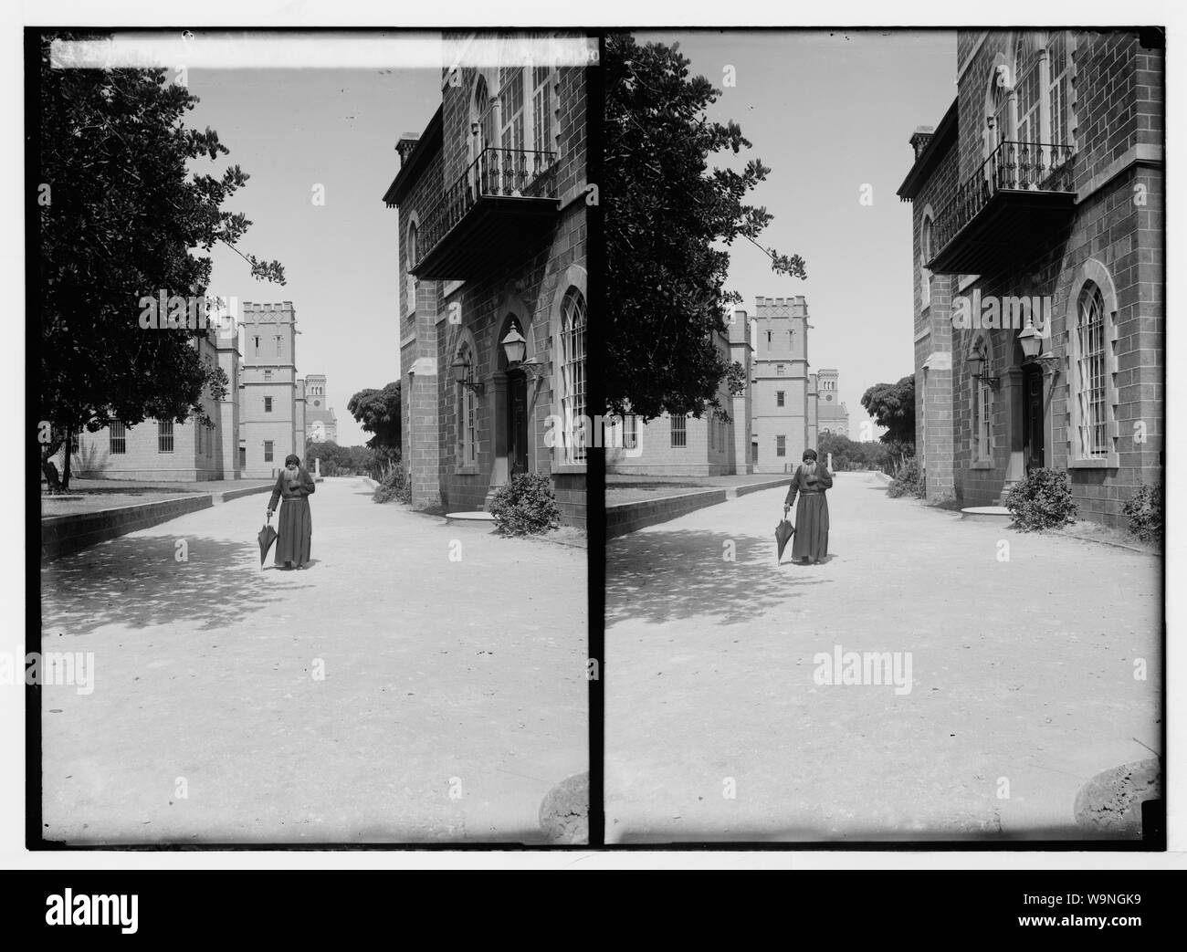 Beyrouth. Département de médecine et musée de l'Université américaine Banque D'Images