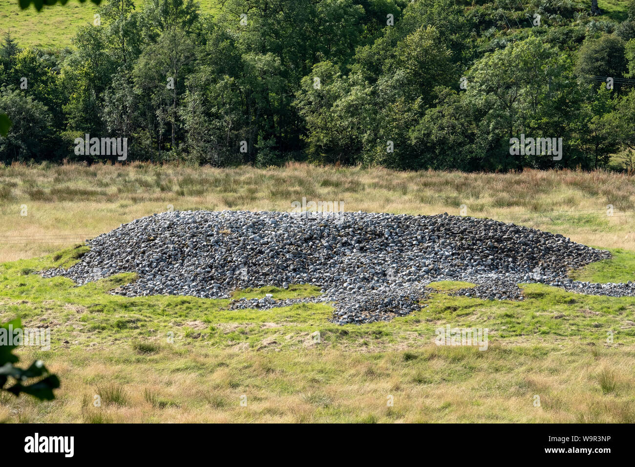 Nether Largie, Kiilmartin Glen Cairn Nord, Argyll. Banque D'Images