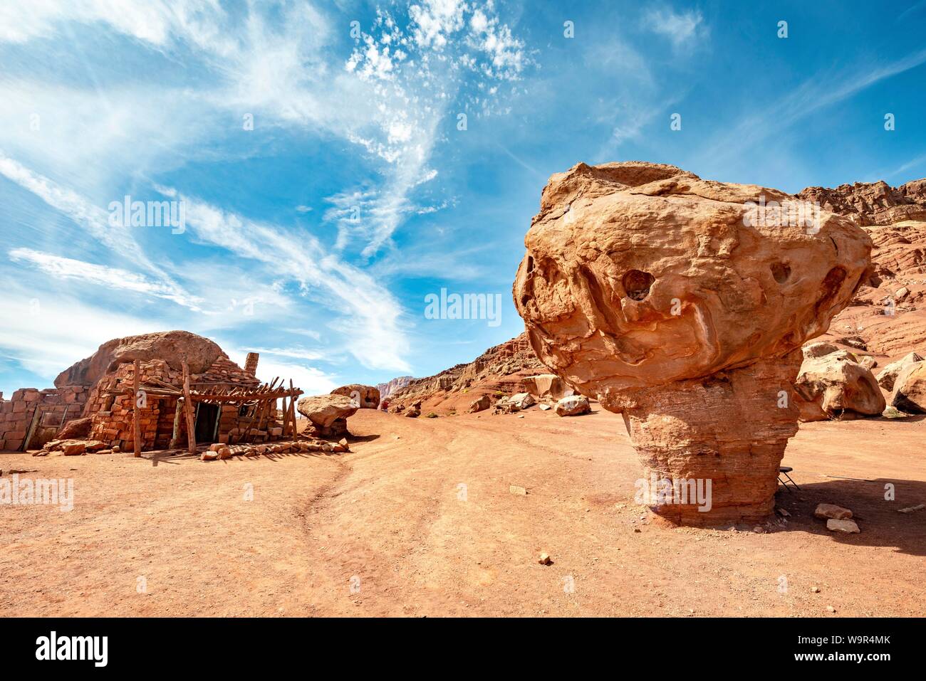 Rock formation, Marble Canyon, Coconino county, Arizona, USA Banque D'Images