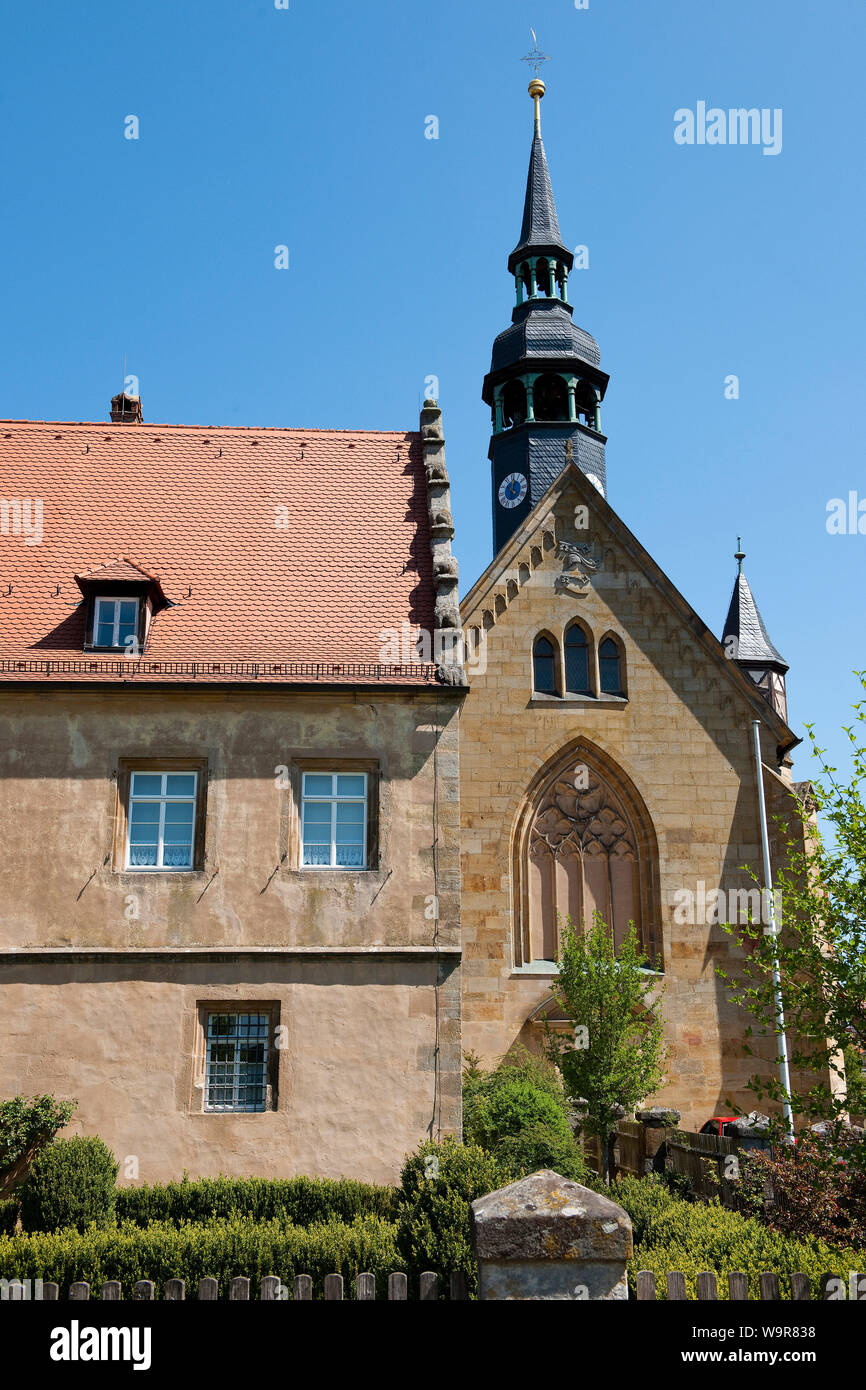 Schluesselau monastère, Frensdorf, Bavière, Allemagne, Europe, Schlüsselau Banque D'Images