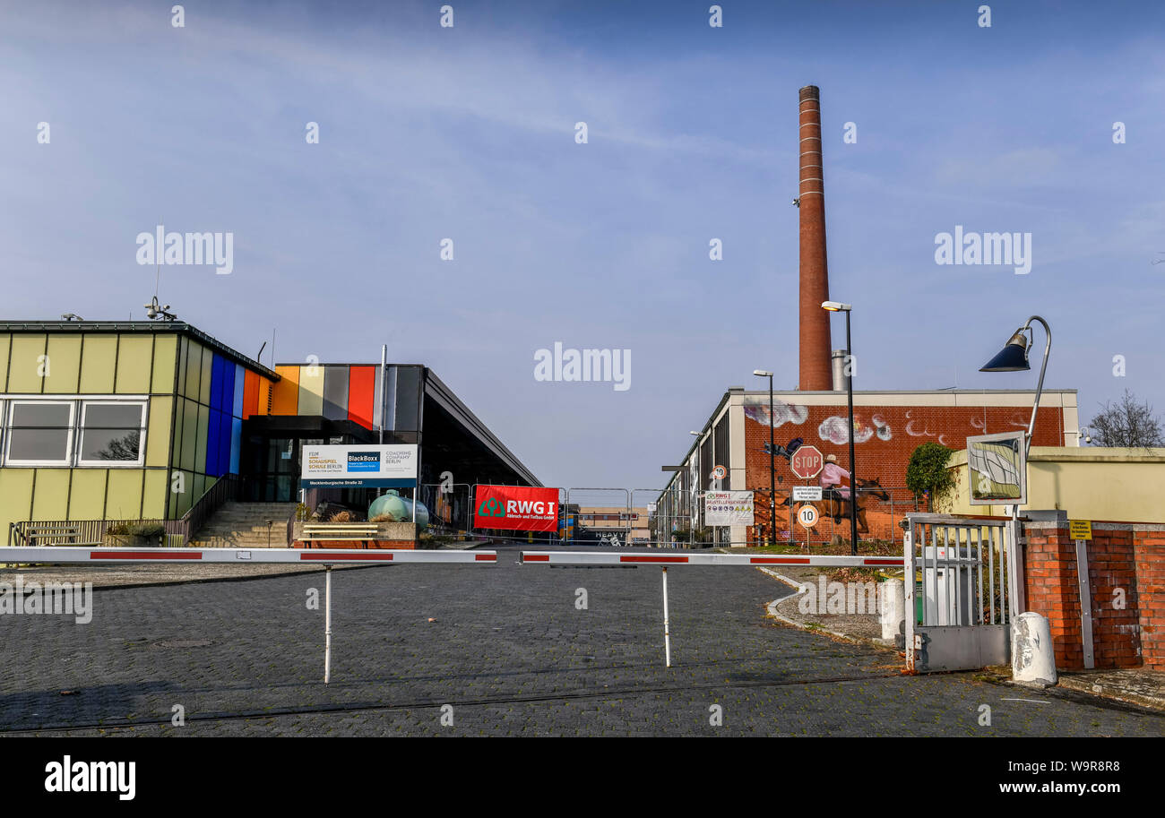 Guinée Zigarettenfabrik Reemtsma, plaque de Strasse, Berlin accueille dignement, Wilmersdorf, Deutschland, Banque D'Images