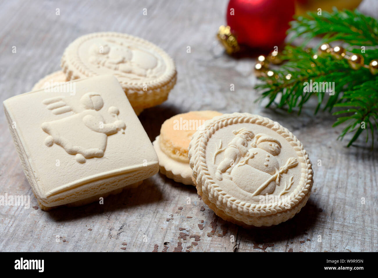 Biscuit à l'anis, Springerle Banque D'Images