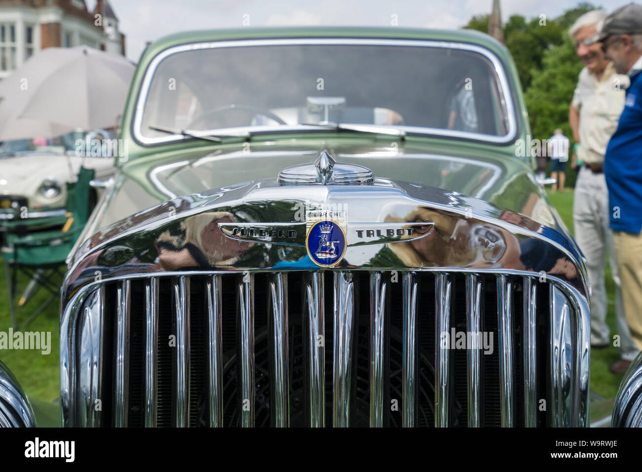 Talbot Sunbeam 1938 Insigne de radiateur Banque D'Images