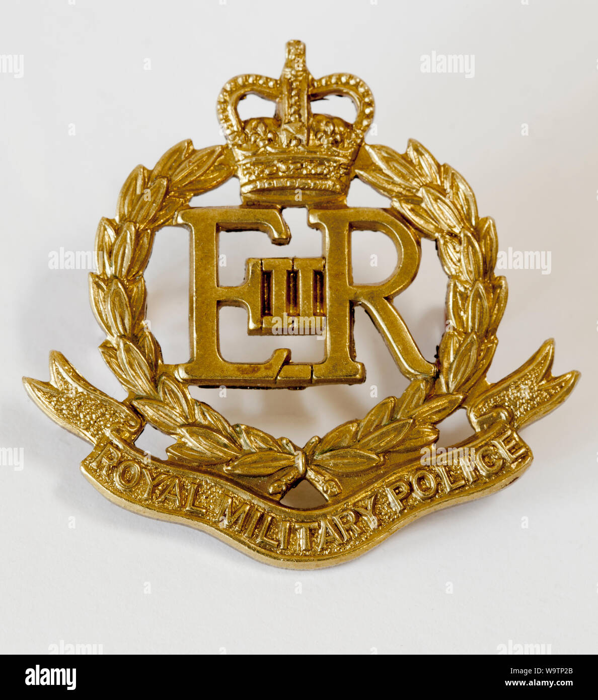 La police royale militaire Insigne Banque D'Images