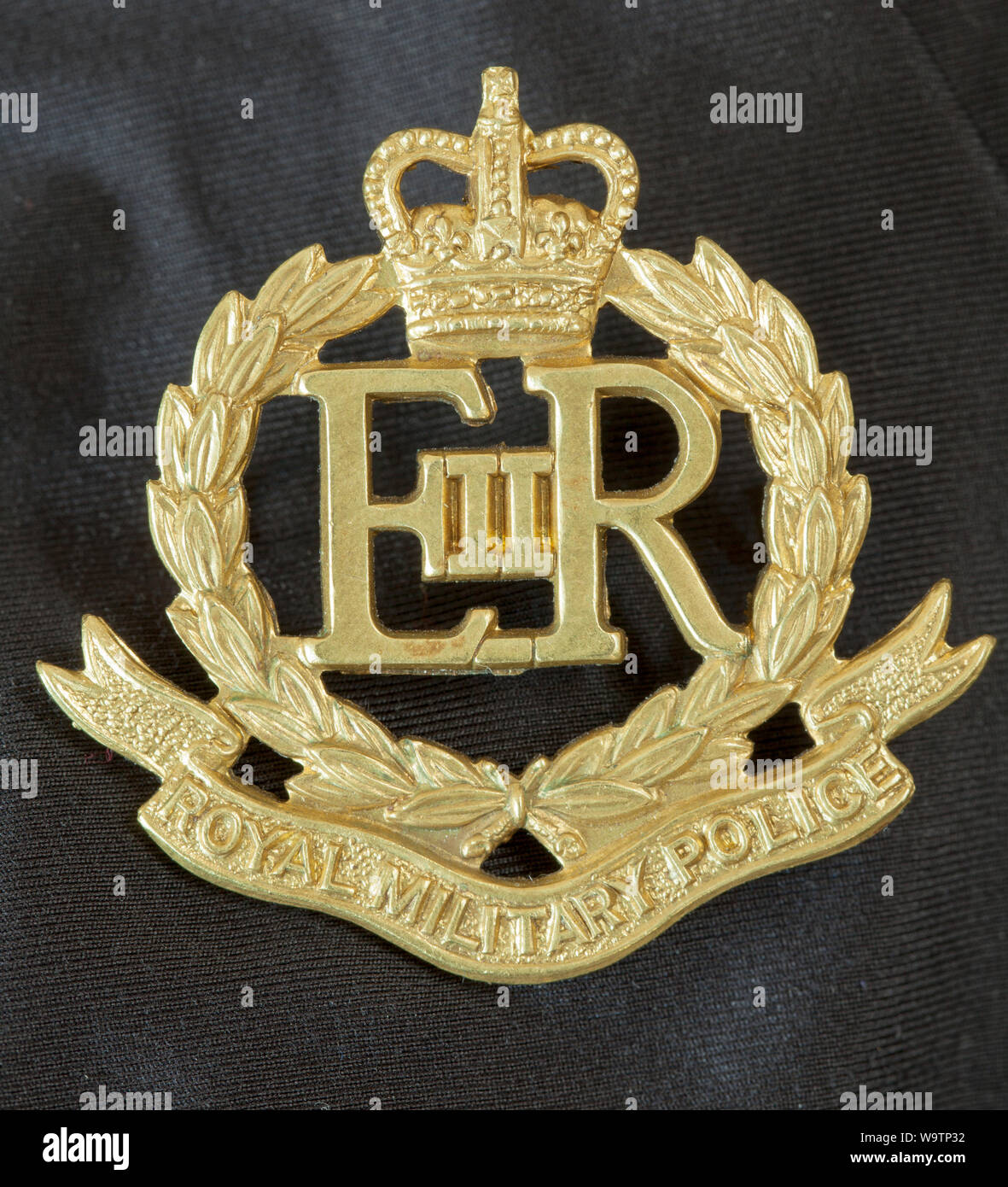 La police royale militaire Insigne Banque D'Images