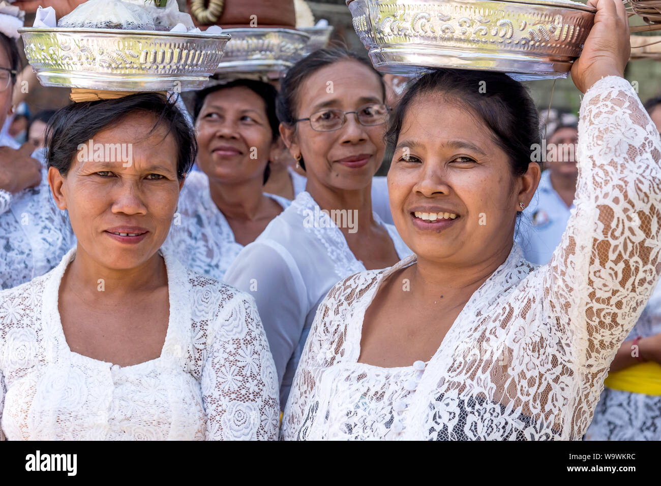 Denpasar Bali, Indonésie - 14 novembre 2018 : Cérémonie Plebon (la crémation royale). Funérailles traditionnelles à Bali Banque D'Images