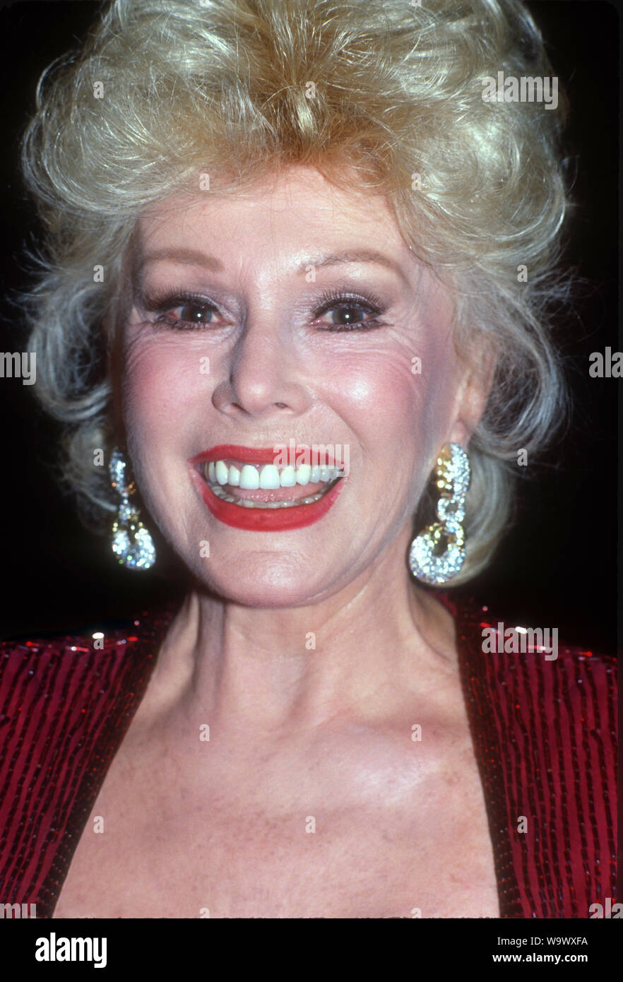 Eva Gabor, 1980, photo de John Barrett/PHOTOlink Banque D'Images