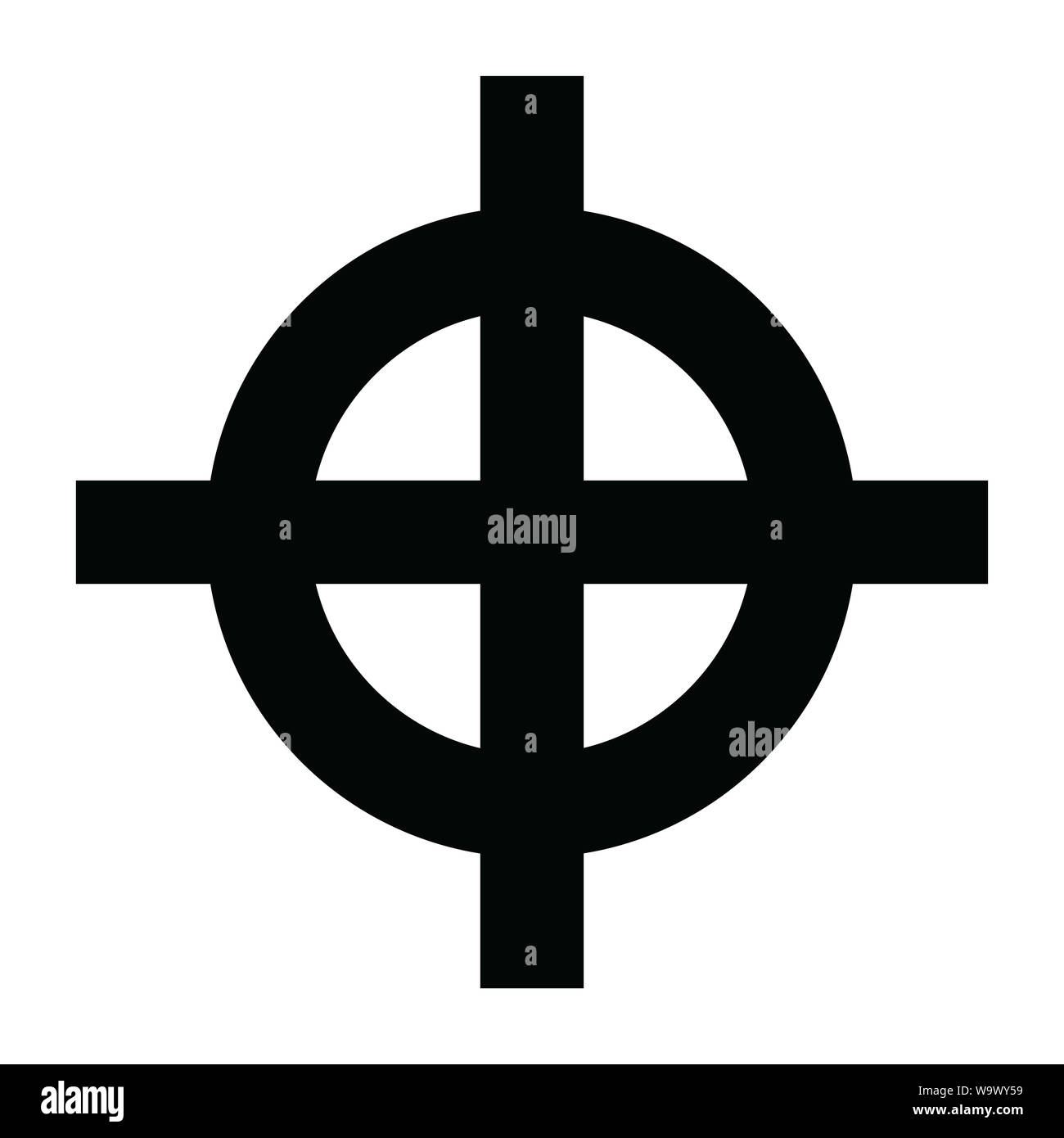 Croix celtique (version 3) Banque D'Images