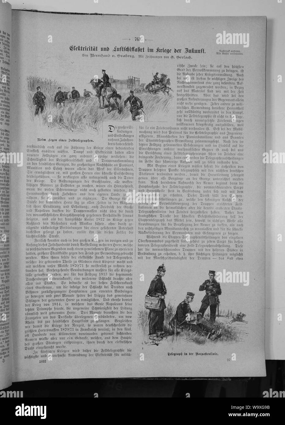 Die Gartenlaube (1892) 765. Banque D'Images