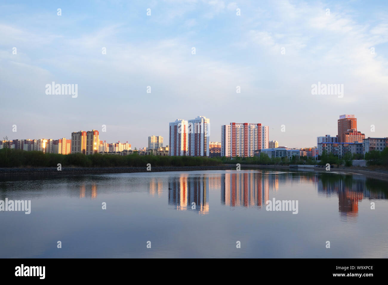 La ville de hulunbuir Banque D'Images