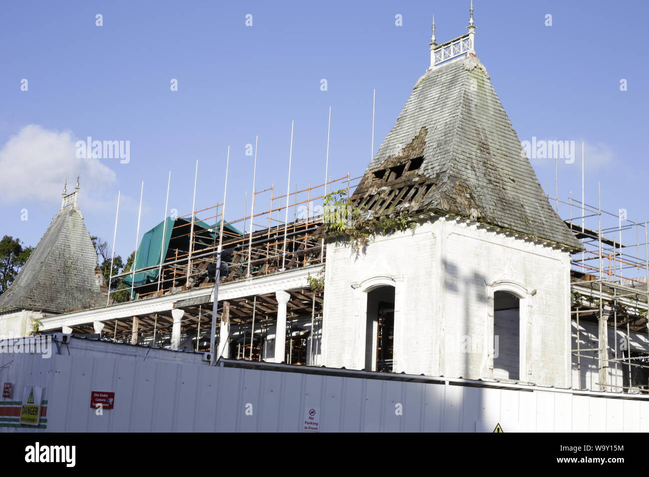 Curepipe : construction RBRB redonnera vie à l'hôtel de ville Banque D'Images