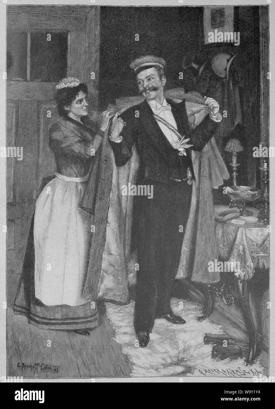 Die Gartenlaube (1896) b 0113. Banque D'Images