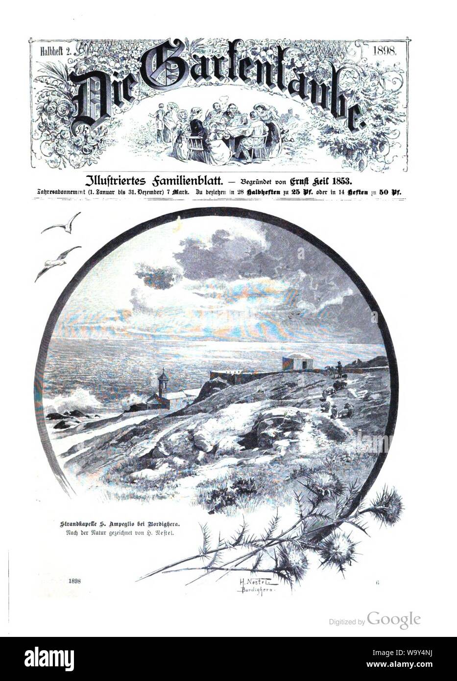 Die Gartenlaube (1898) 0037. Banque D'Images