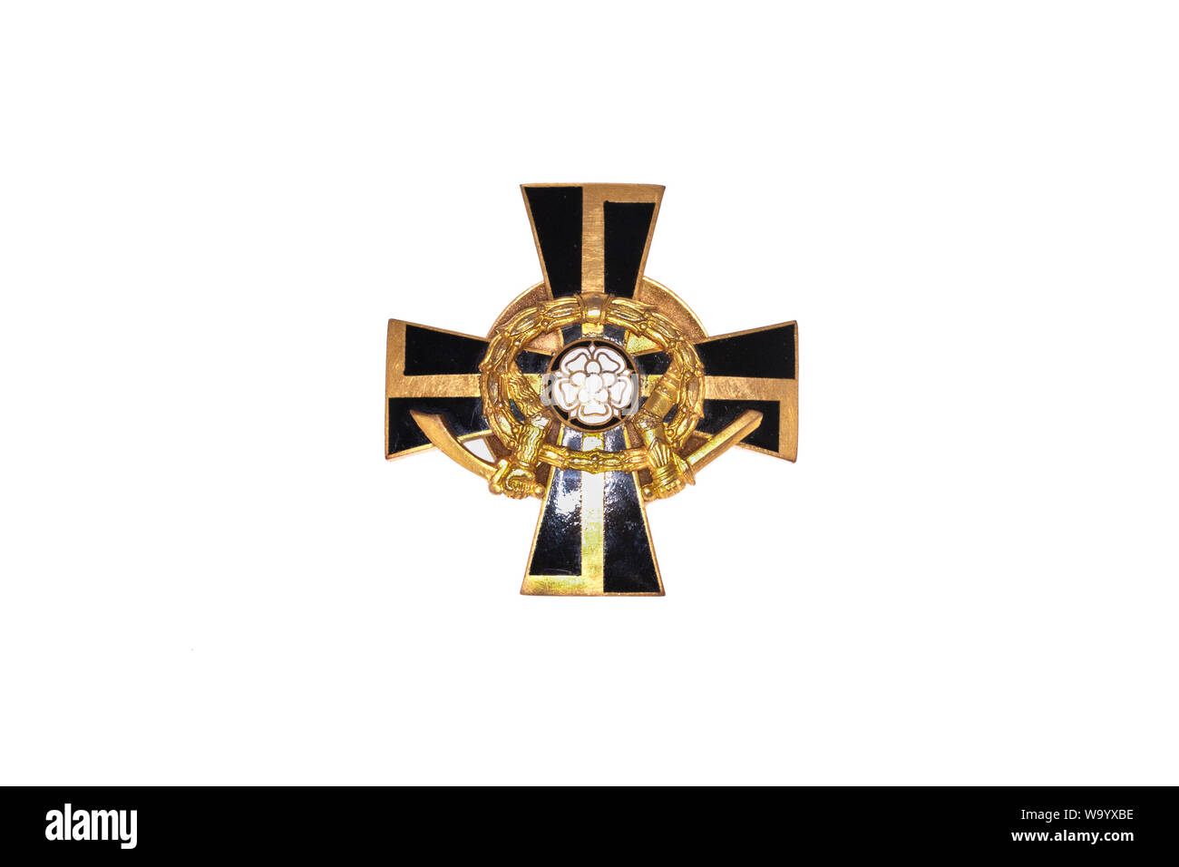 Kouvola Finlande - 26 mars 2017 : 2e classe Croix Mannerheim - le plus prestigieux prix militaire finlandais. Banque D'Images